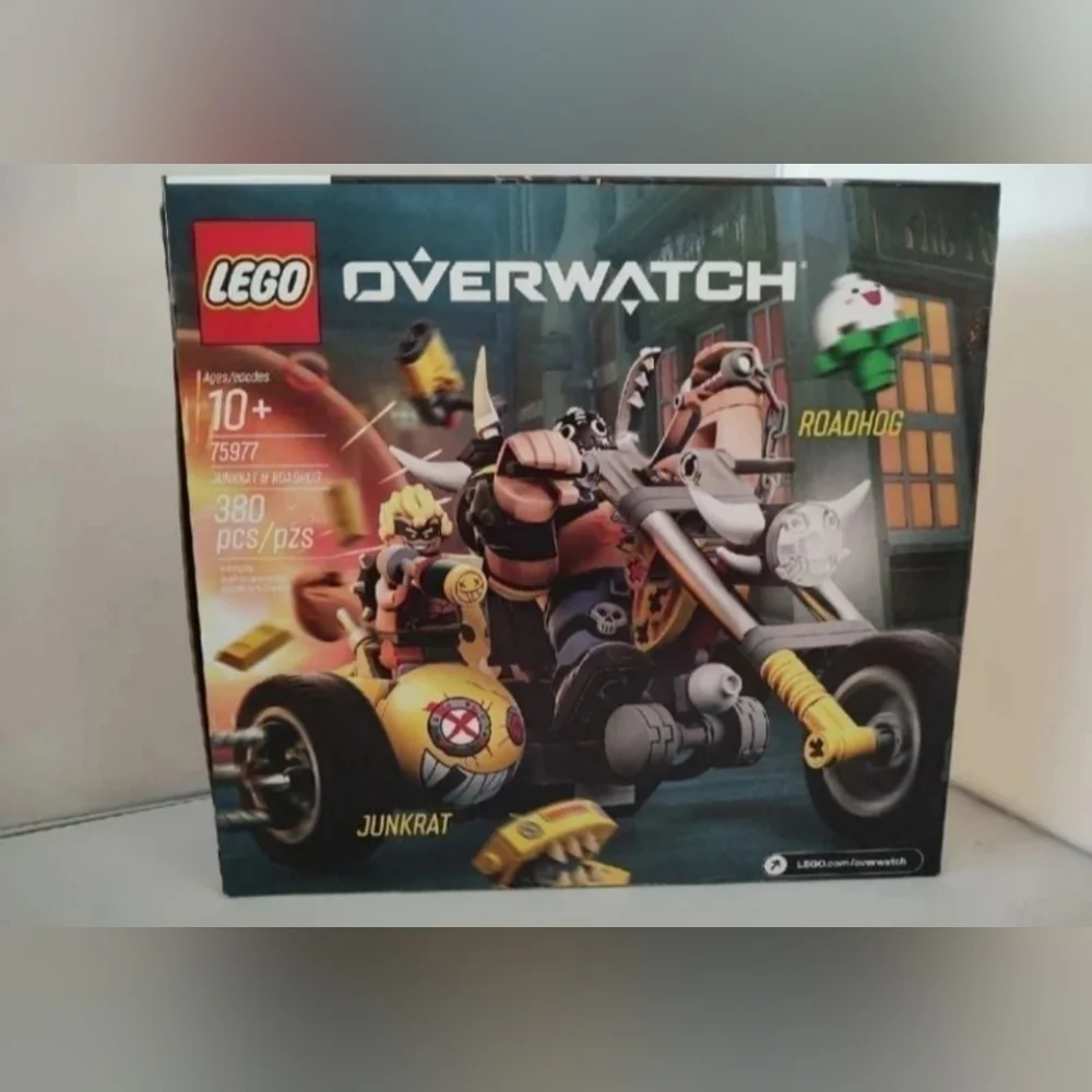 Lego Overwatch 75977 Junkrat &  Roadhog NWT Building Toy Set